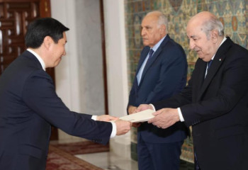 Ambassador of Kazakhstan presented credentials to President of Algeria