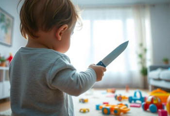 «Үстелден құлаған». Петропавлда 3 жасар баланың көзіне пышақ кіріп кетті