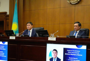 Азамат Есқараев әділет органдарының алдында тұрған басты міндеттерді атады