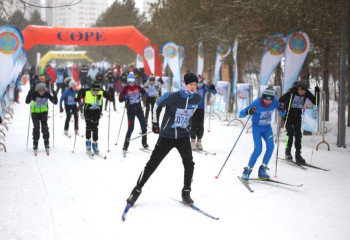 Елорданың орталық саябағында шаңғы маусымының ашылуы өтеді