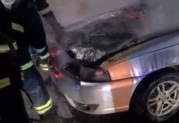 Жаңаөзенде көліктегі өрт дер кезінде сөндірілді