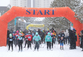 Астанада шаңғы маусымы ресми түрде басталды