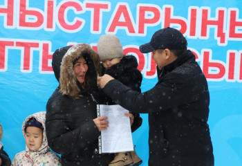 Жетісу облысында әлеуметтік осал топтағы 57 отбасы үйлі болды