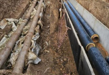 В Алматы завершена реконструкция теплосетей на Саина - Толе би