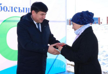 В Туркестанской области завершено строительство социального жилья