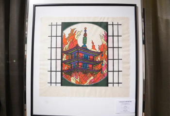 Хрупкую красоту современной японской графики представили на выставке в Астане