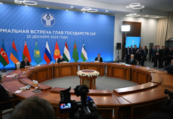 Президент Казахстана принял участие в неформальной встрече глав государств СНГ