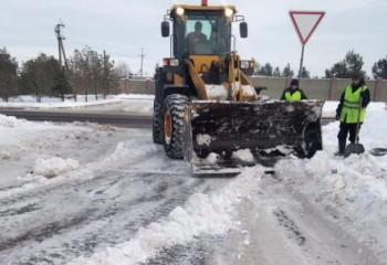Астанадан 40 мың текше метр қар шығарылды