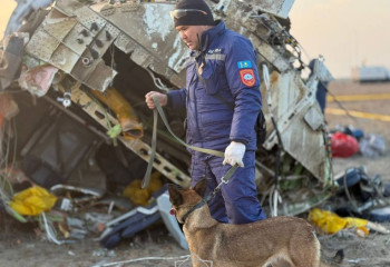 Спасатели МЧС приступили к разбору самолета