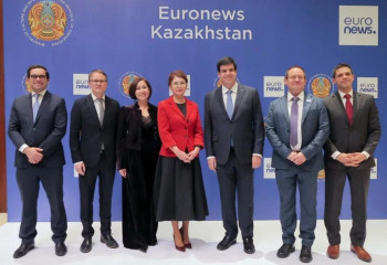 Euronews-тің Астанадағы кеңсесі: ақпарат саласындағы айтулы оқиғалар