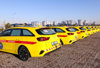 Шымкенттегі медициналық ұйымдарға 22 жаңа жедел жәрдем көлігінің кілті табысталды