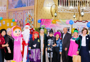 Елордалық зейнеткерлер ерекше балаларға шырша мерекесін ұйымдастырды