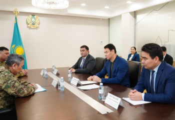 Первый заместитель министра обороны совершил рабочую поездку в Туркестанскую область