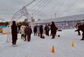 Весёлые старты и мастер-классы: новогодние развлечения проводятся в Астане