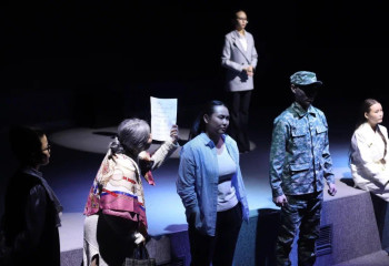 В области Абай состоялась премьера спектакля «Мұғалім»