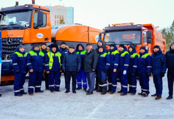 Астанада коммуналдық парк жаңа техникалармен толықтырылды