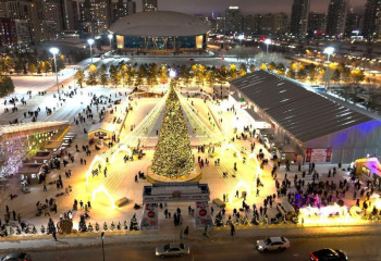 Порядка 10 тысяч человек приняли участие в праздничных мероприятиях в Астане