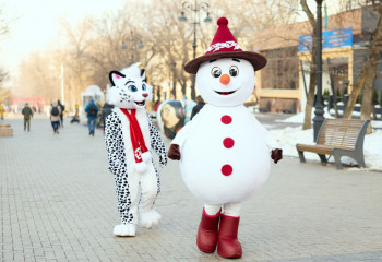 Новогоднее волшебство Алматы: маскоты, шоу и праздничные представления