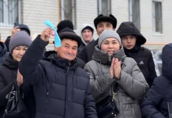 Жаңа жыл қарсаңында Ақтөбеде 34 отбасы қоныс тойын тойлады