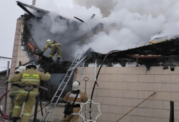 Второй этаж дома обрушился из-за хлопка газовоздушной смеси в жилом доме в Талдыкоргане