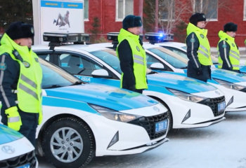 Полиция Казахстана перешла на усиленный режим работы