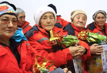 Түркістан облысында еңбек адамдарына құрмет көрсетілді