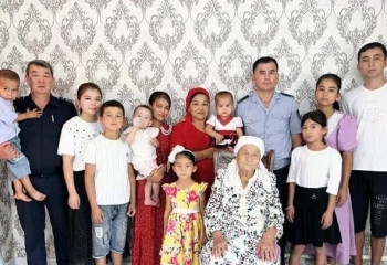 В Туркестанской области работают около 100 многодетных полицейских