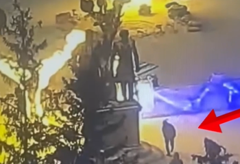 Петропавлда ескерткішке мінген тәртіп бұзушылар ұсталды