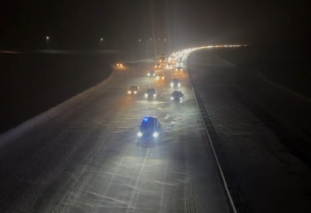 Полиция Акмолинской области сопроводили больше 400 авто с места массового ДТП