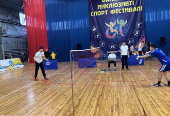 Детский инклюзивный спортивный фестиваль прошел в Караганде