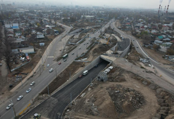 В Алматы завершат строительство ключевых транспортных развязок и пробивок в 2025 году