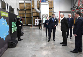 Президент құрылыс индустриясы нысандарымен танысты