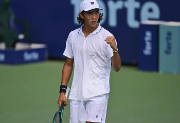 Теннисші Әмір Омарханов әлемдік рейтингте  үздік бестікке енді