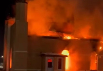 Қарағанды облысында ауыл мешіті жанып кетті