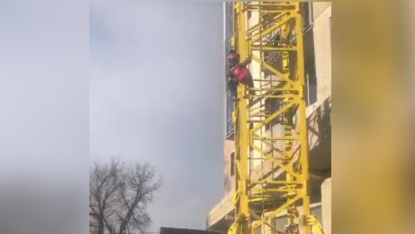  Кадр из видео/ МЧС РК 