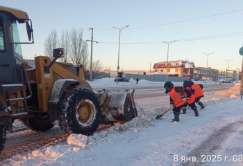 Свыше 2,5 млн кубометров снега вывезено из Астаны с начала зимнего периода