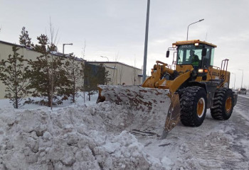 Астанада қар тазалауға 2 600-ден астам жол жұмысшы жұмылдырылды