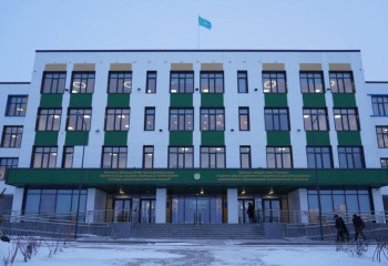 Астана маңындағы ауылда жаңа жайлы мектеп ашылды