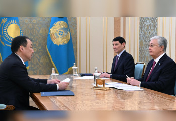 Токаев принял председателя правления Нацкомпании «Қазақстан темір жолы»