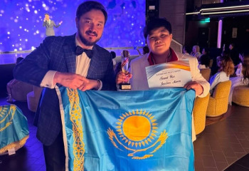 Ержан Максим Дубайда өткен конкурста жеңімпаз атанды