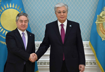 Тоқаев Қырғызстанның Сыртқы істер министрін қабылдады
