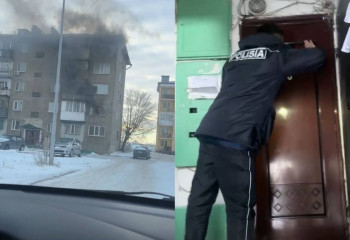 Полицейский спас жителей Сарани, рискуя собственной жизнью при пожаре