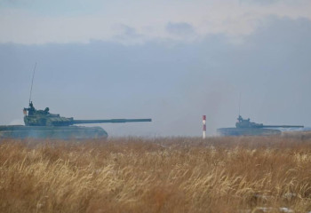 Гвардейск гарнизонында тактикалық даярлық сабақтары өтті