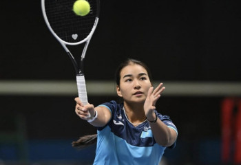 Қазақстандық теннисші үшінші турнирінде топ жарды