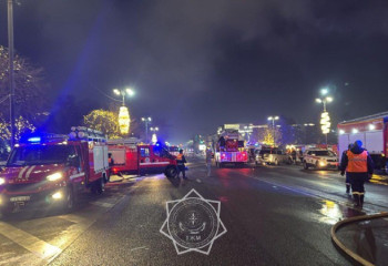 Алматыдағы ҚБТУ ғимаратынан өрт шықты