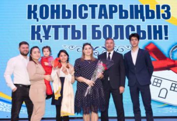 Қонаевтың туған күнінде 80 отбасы баспаналы болды