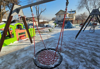 Алматыдағы бос учаскеде жаңа демалыс аймағы пайда болды