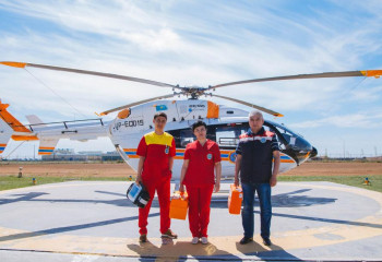 Санавиация Казахстана совершила почти 1,5 тысячи вылетов в сельские районы