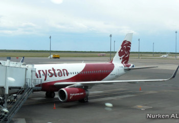 FlyArystan жолаушысы бортсерікке қол көтеріп, бомба туралы хабар берген