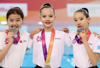 Астаналық жас синхронистер Дубайда өткен әлемдік турнирде топ жарды